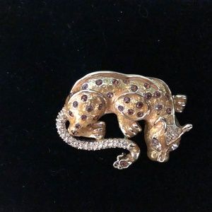 Beautiful St. John Leopard Pin.